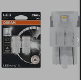 Osram Led Standard Retrofit 582 W21W 12V Cool White Bulbs (twin Pack)