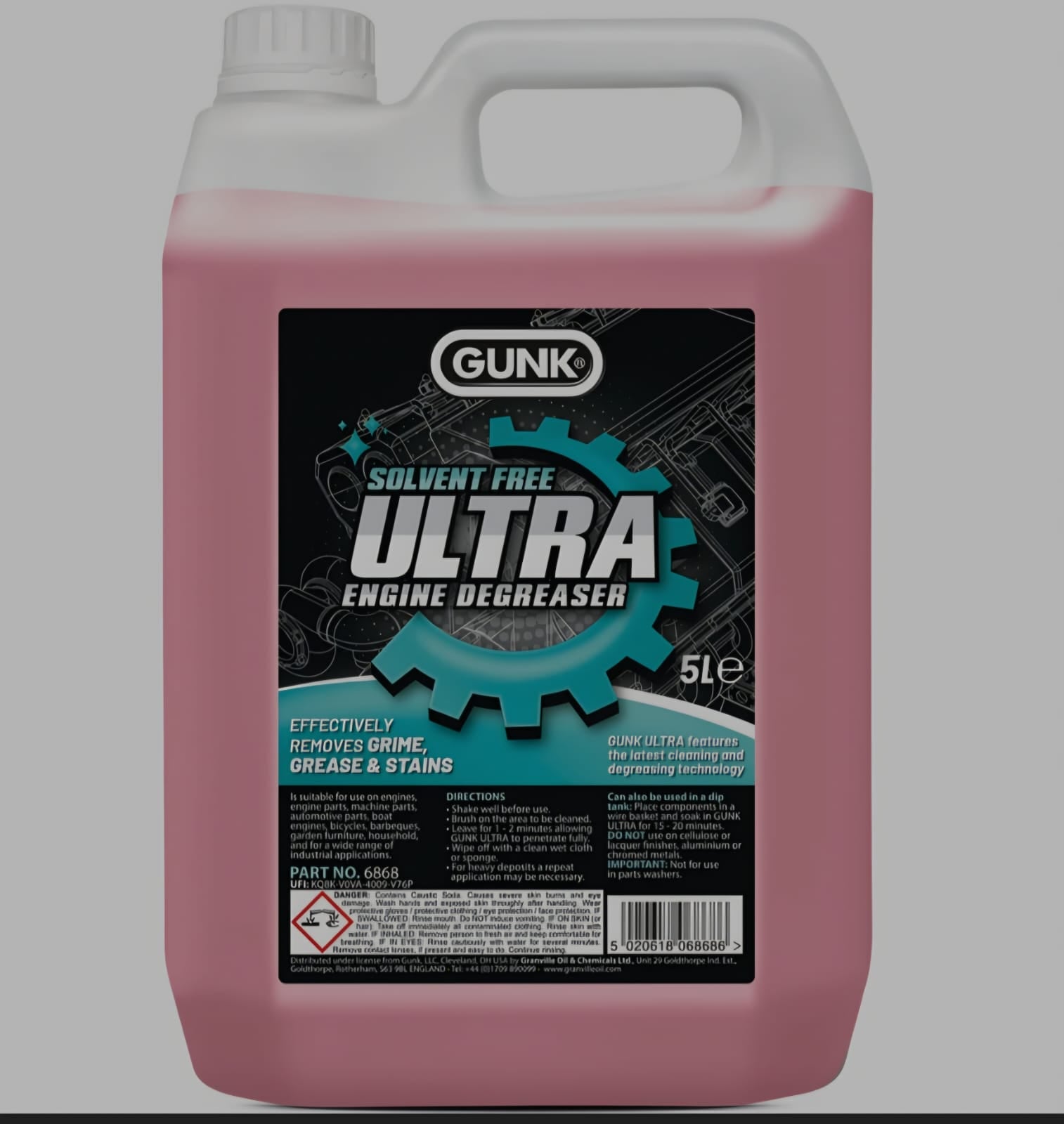 Gunk Ultra Engine Degreasent 5 litre