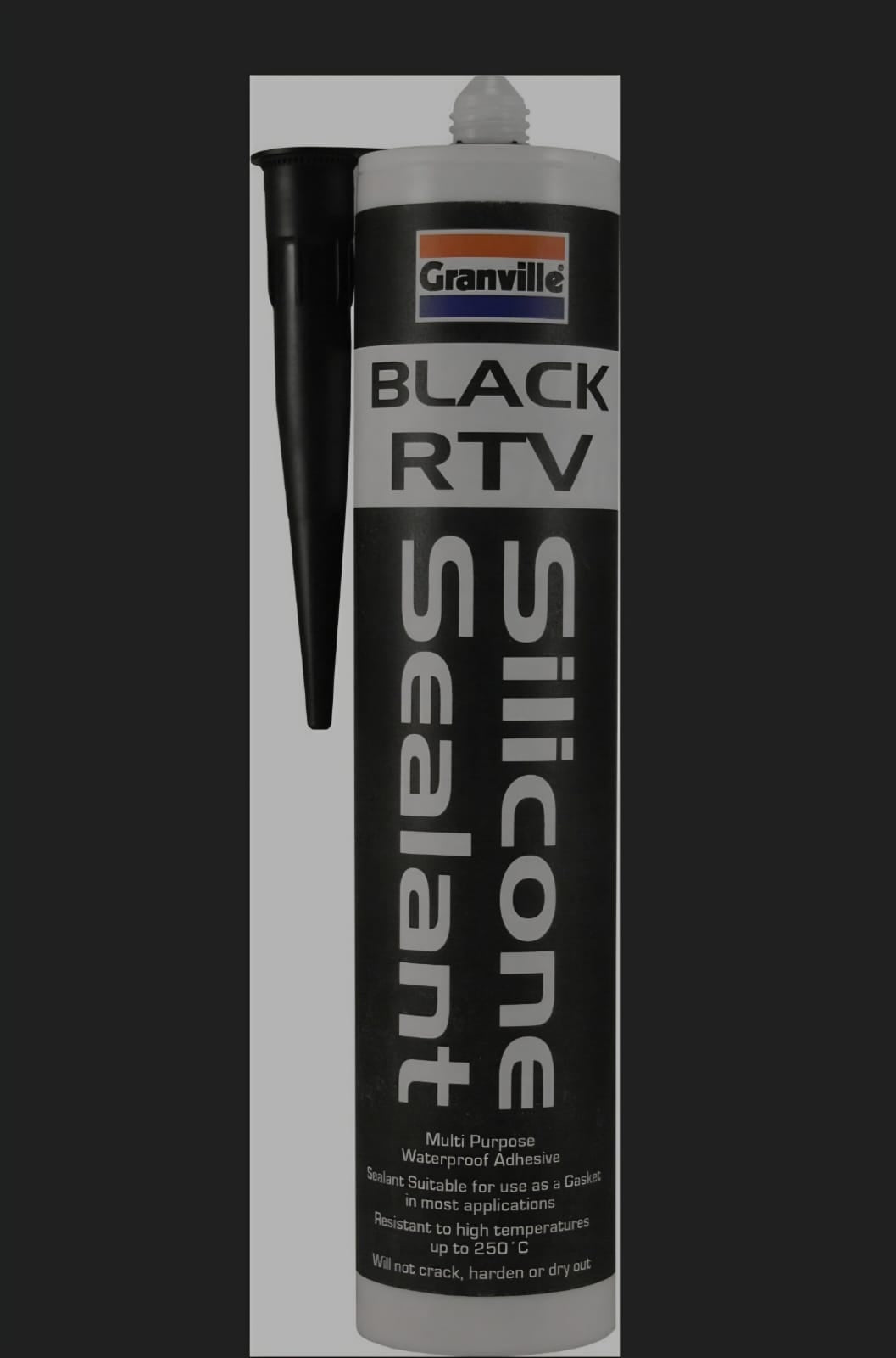 Granville Black Rtv Silicon Sealant 310ml