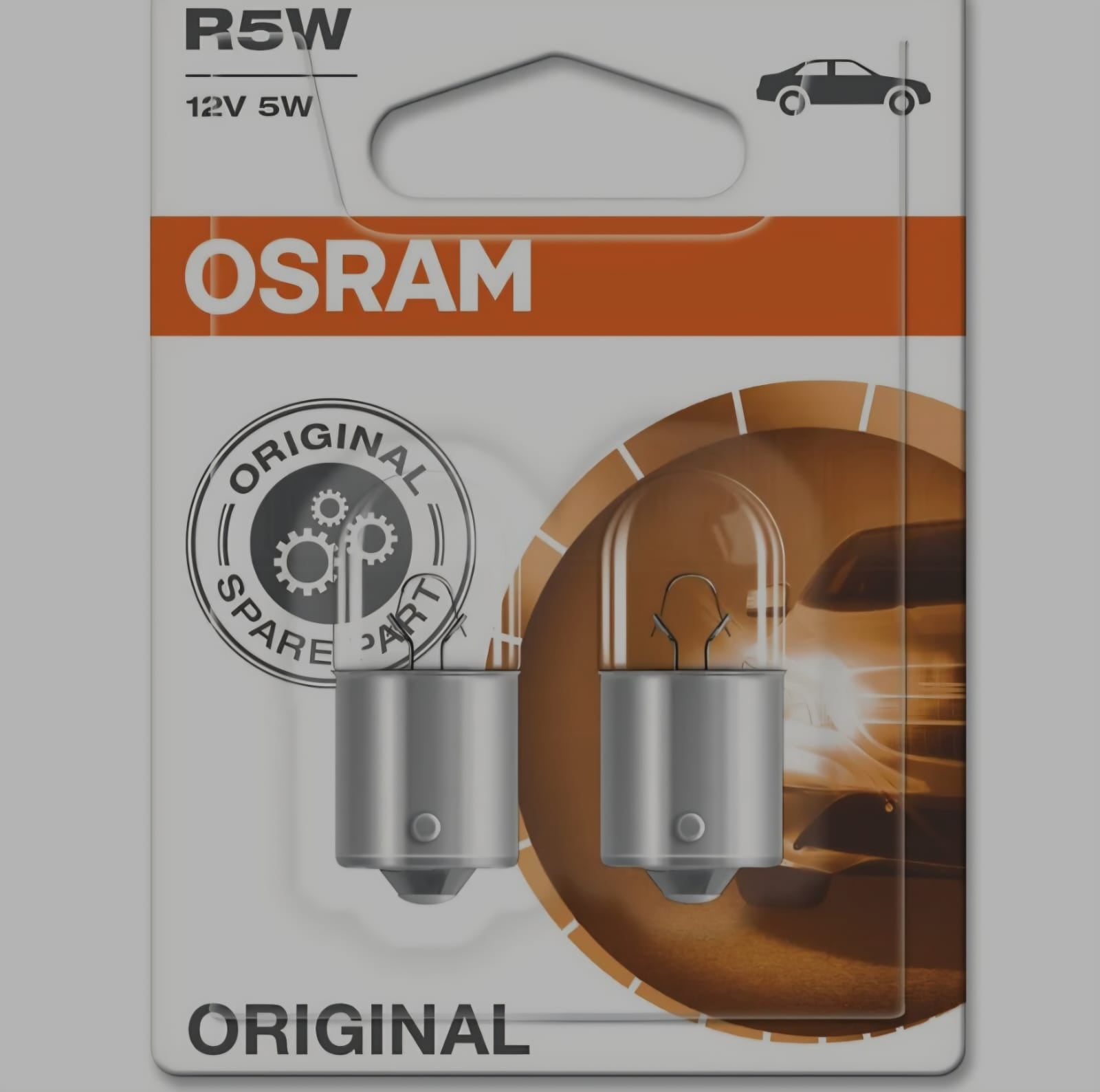 Osram 207 R5W 12V Original Bayonet Bulbs Ba15s (Twin Blister)